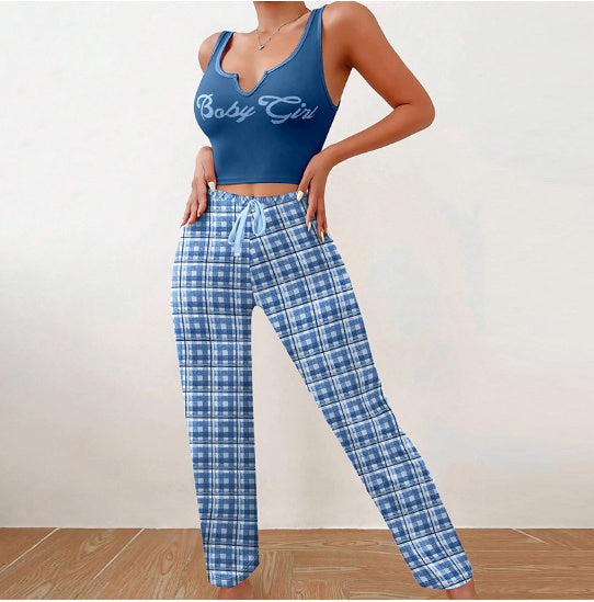 Plaid Dreams Lounge Set