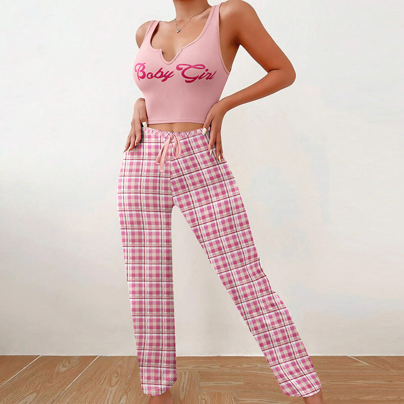 Plaid Dreams Lounge Set