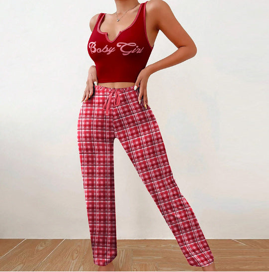 Plaid Dreams Lounge Set