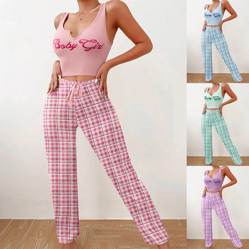 Plaid Dreams Lounge Set