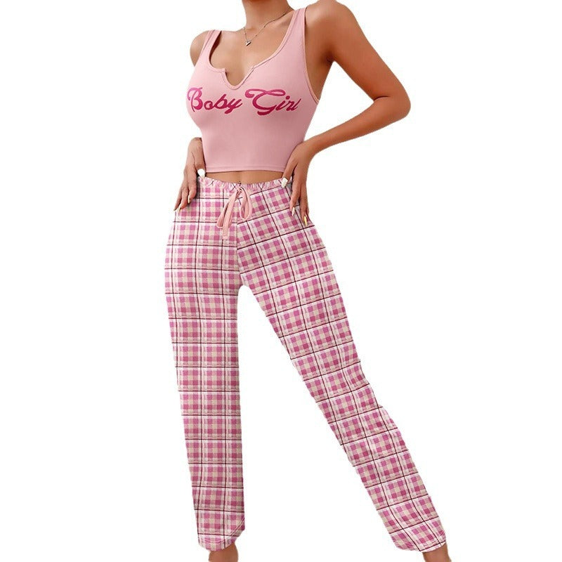Plaid Dreams Lounge Set