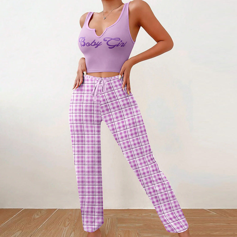 Plaid Dreams Lounge Set