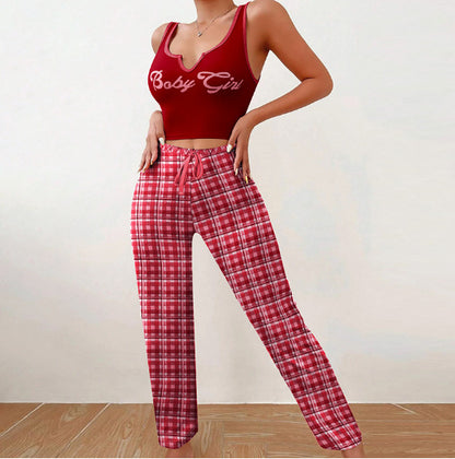 Plaid Dreams Lounge Set