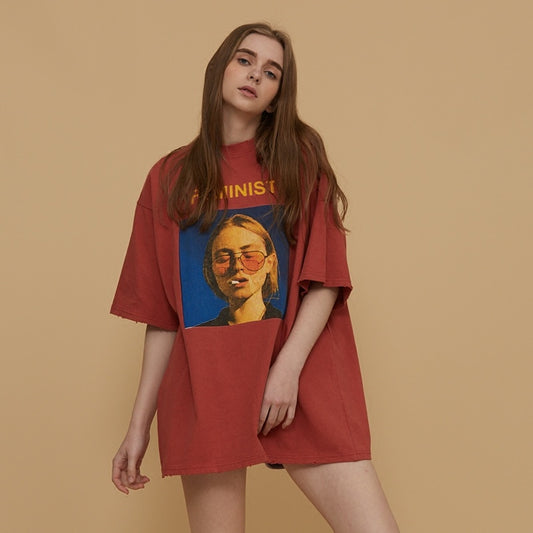 Chic Breezy Oversized Tee
