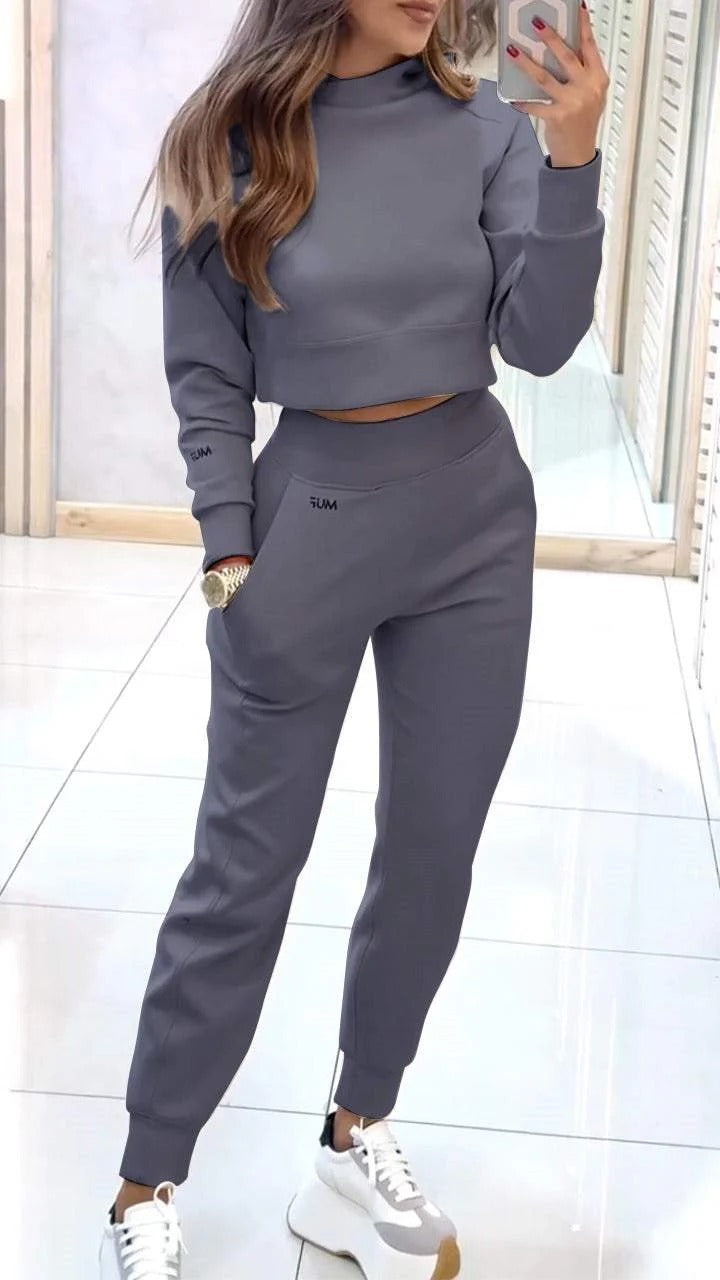 Sleek Confidence Tracksuit Set
