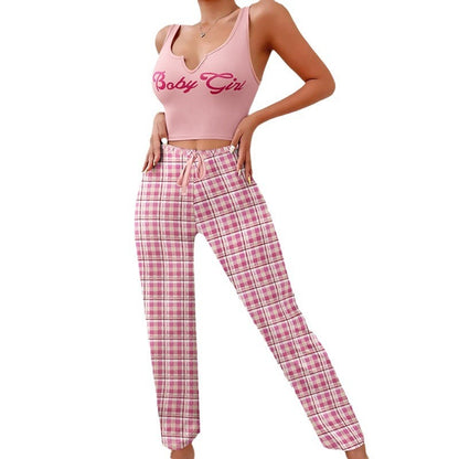 Plaid Dreams Lounge Set